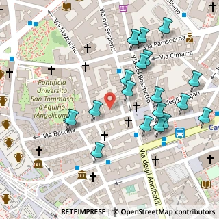 Mappa Via del Grifone, 00184 Roma RM, Italia (0.141)