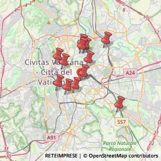 Mappa Via del Grifone, 00184 Roma RM, Italia (2.82833)
