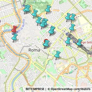 Mappa Via del Grifone, 00184 Roma RM, Italia (1.169)