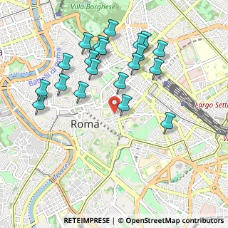 Mappa Via del Grifone, 00184 Roma RM, Italia (1.076)