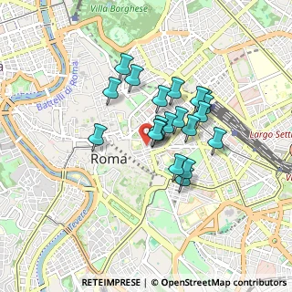 Mappa Via del Grifone, 00184 Roma RM, Italia (0.6825)