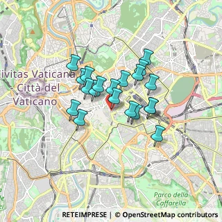 Mappa Via dell'Angeletto, 00184 Roma RM, Italia (1.333)