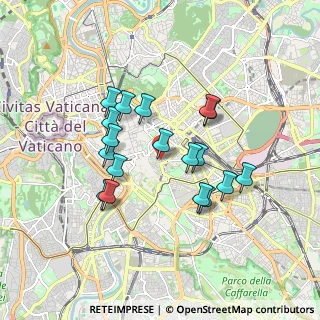 Mappa Via dell'Angeletto, 00184 Roma RM, Italia (1.60444)
