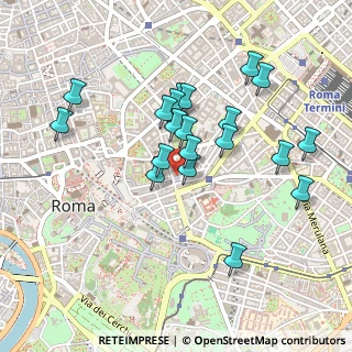 Mappa Via dell'Angeletto, 00184 Roma RM, Italia (0.452)