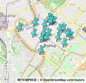 Mappa Via delle Botteghe Oscure, 00186 Roma RM, Italia (0.7425)