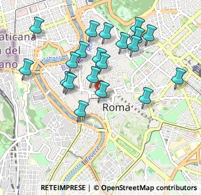 Mappa Via delle Botteghe Oscure, 00186 Roma RM, Italia (0.9645)