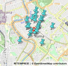 Mappa Via delle Botteghe Oscure, 00186 Roma RM, Italia (0.624)