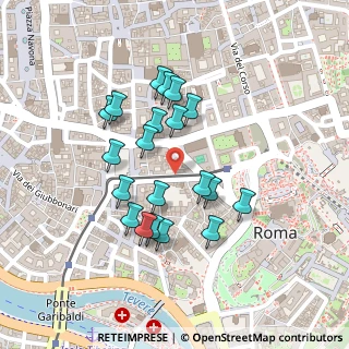 Mappa Via Celsa, 00186 Roma RM, Italia (0.2095)