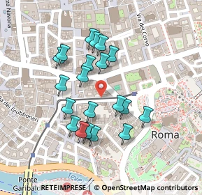 Mappa Via delle Botteghe Oscure, 00186 Roma RM, Italia (0.2095)