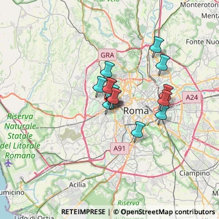Mappa Villa Carpegna, 00165 Roma RM, Italia (4.795)
