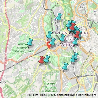 Mappa Villa Carpegna, 00165 Roma RM, Italia (2.14)