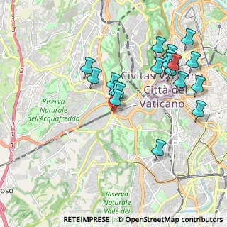 Mappa Villa Carpegna, 00165 Roma RM, Italia (2.20947)