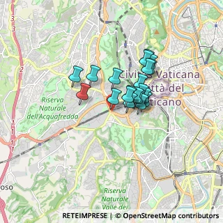 Mappa Villa Carpegna, 00165 Roma RM, Italia (1.234)