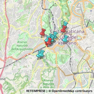 Mappa Villa Carpegna, 00165 Roma RM, Italia (1)