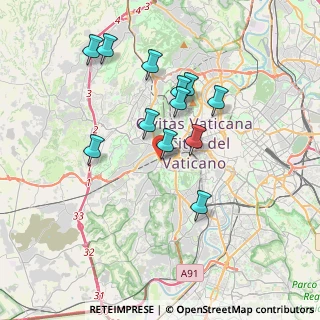 Mappa Piazza di Villa Carpegna, 00165 Roma RM, Italia (3.48083)