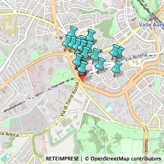 Mappa Piazza di Villa Carpegna, 00165 Roma RM, Italia (0.357)