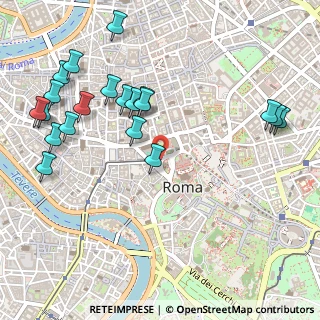 Mappa Via di S. Marco, 00186 Roma RM, Italia (0.6515)