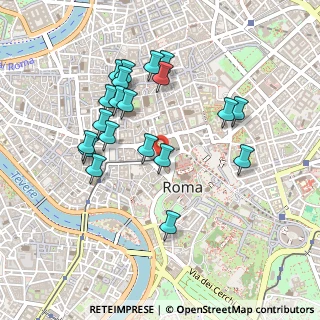 Mappa Via di S. Marco, 00186 Roma RM, Italia (0.478)