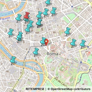 Mappa Via di S. Marco, 00186 Roma RM, Italia (0.678)