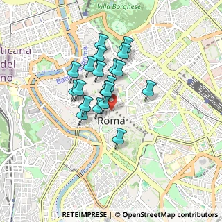 Mappa Piazza Venezia, 00186 Roma RM, Italia (0.682)