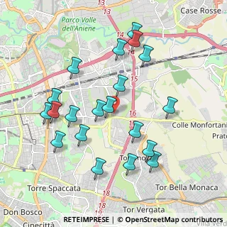 Mappa Via Rina Monti, 00155 Roma RM, Italia (2.117)