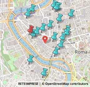 Mappa Via dei Giubbonari, 00186 Roma RM, Italia (0.517)