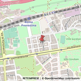 Mappa Via Silvio Benco, 45, 00177 Roma, Roma (Lazio)