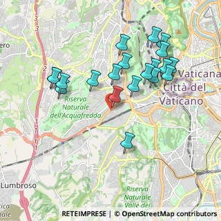Mappa Via Nicola Lombardi, 00165 Roma RM, Italia (2.0325)