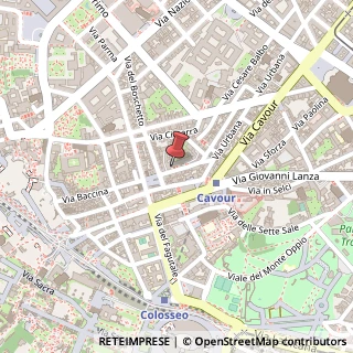 Mappa Via Degli Zingari, 12, 00184 Roma, Roma (Lazio)