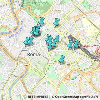 Mappa Via del Sambuco, 00184 Roma RM, Italia (0.7865)