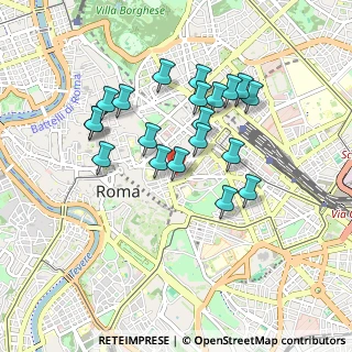 Mappa Via del Sambuco, 00184 Roma RM, Italia (0.8525)