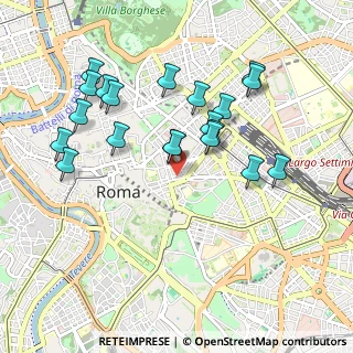 Mappa Via del Sambuco, 00184 Roma RM, Italia (1.017)