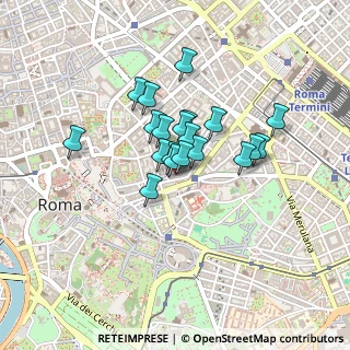 Mappa Via San Giuseppe Labre, 00184 Roma RM, Italia (0.312)