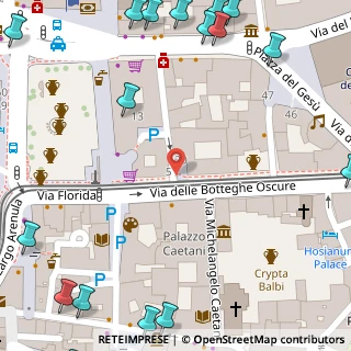 Mappa Largo Ginnasi, 00186 Roma RM, Italia (0.136)