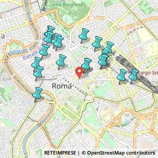 Mappa Via Baccina, 00184 Roma RM, Italia (1.01)