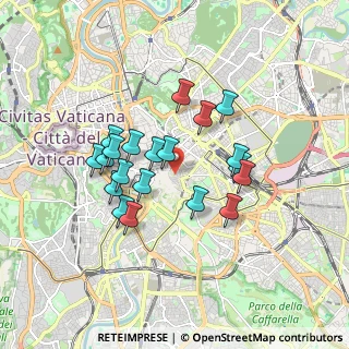 Mappa Via Baccina, 00184 Roma RM, Italia (1.5605)