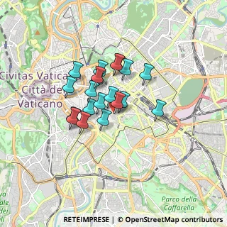 Mappa Via Baccina, 00184 Roma RM, Italia (1.2595)
