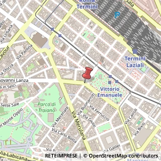Mappa Piazza Vittorio Emanuele II,  138, 00185 Roma, Roma (Lazio)