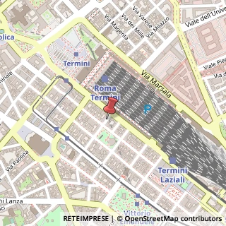 Mappa Via Carlo Cattaneo, 35, 00185 Roma, Roma (Lazio)