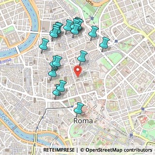 Mappa Piazza di San Marcello, 00187 Roma RM, Italia (0.5465)