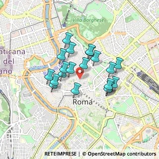 Mappa Piazza di San Marcello, 00187 Roma RM, Italia (0.725)