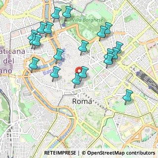 Mappa Via di San Marcello, 00187 Roma RM, Italia (1.1785)