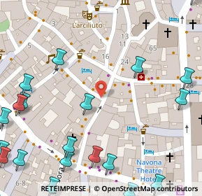 Mappa Via di Parione, 00186 Roma RM, Italia (0.1115)