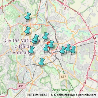 Mappa Via dei Corsi, 00185 Roma RM, Italia (3.19833)