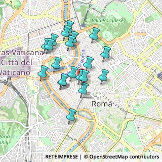 Mappa Salita dei Crescenzi, 00186 Roma RM, Italia (0.822)