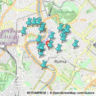 Mappa Salita dei Crescenzi, 00186 Roma RM, Italia (0.8185)