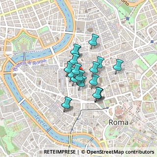 Mappa Salita de' Crescenzi, 00186 Roma RM, Italia (0.2905)