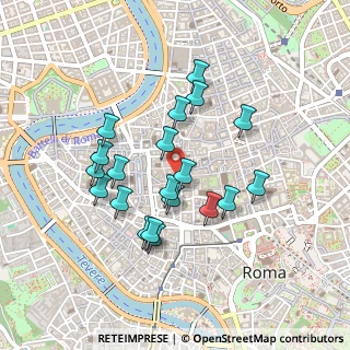 Mappa Salita dei Crescenzi, 00186 Roma RM, Italia (0.423)