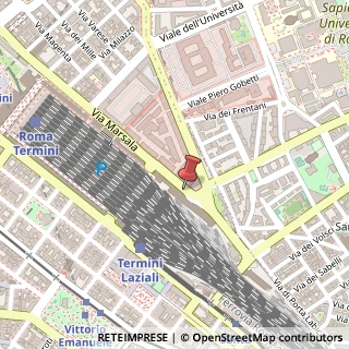 Mappa Via Marsala,  109, 00185 Roma, Roma (Lazio)