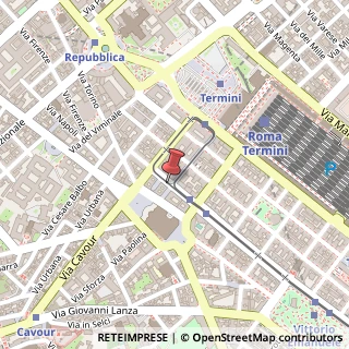 Mappa Via Farini, 9/B, 00185 Roma, Roma (Lazio)
